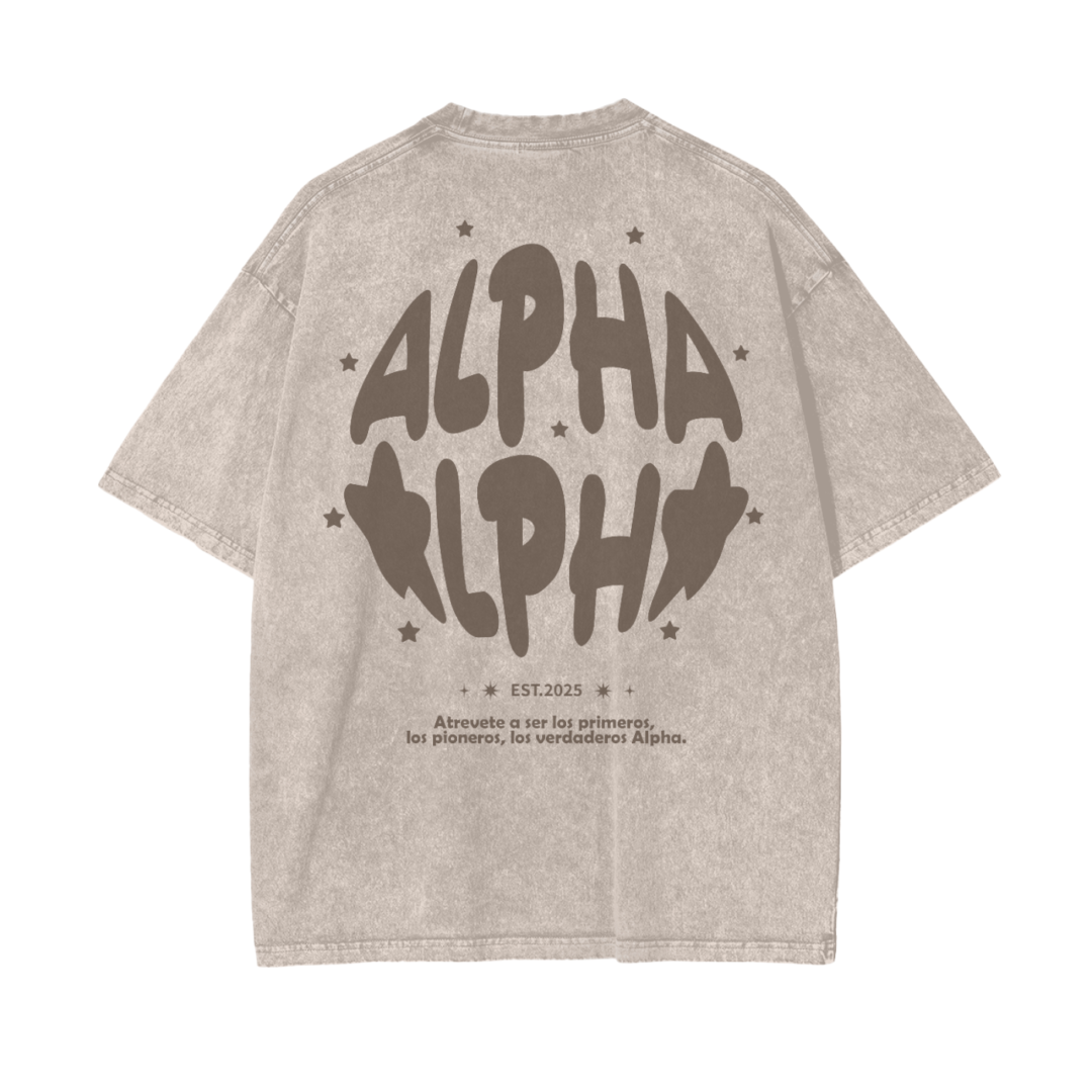 ALPHA STAR - OVERSIZE TEE